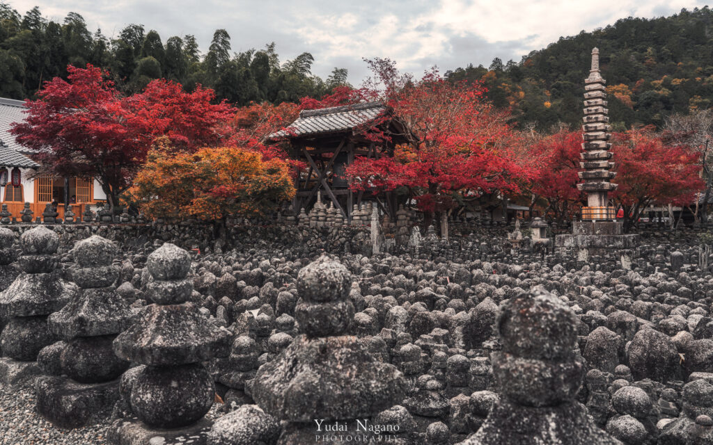 化野念仏寺の紅葉