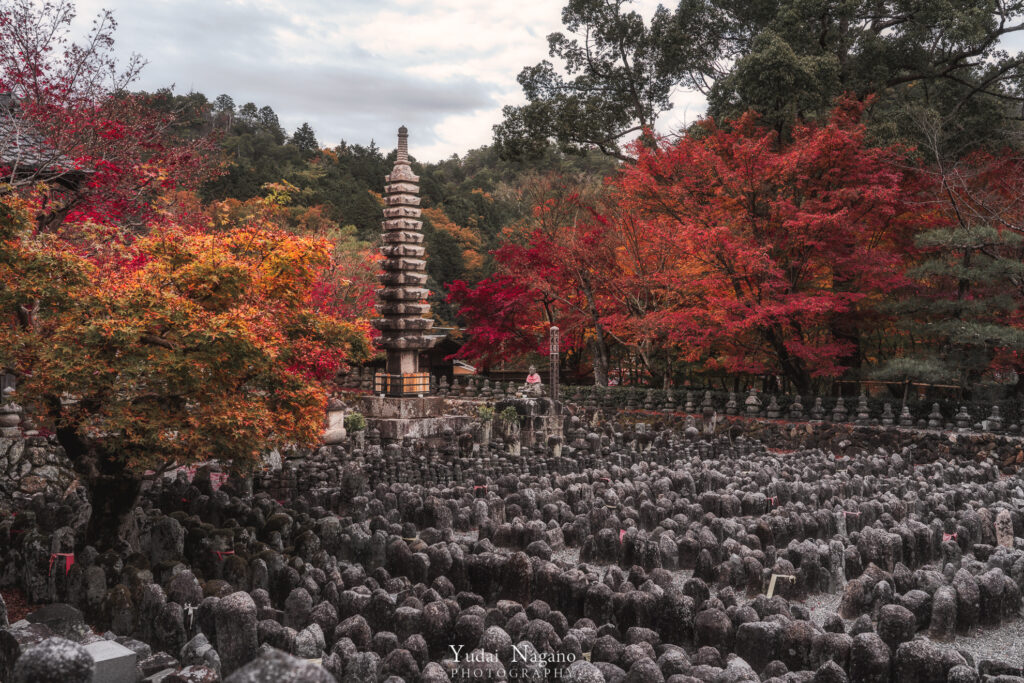 化野念仏寺の紅葉